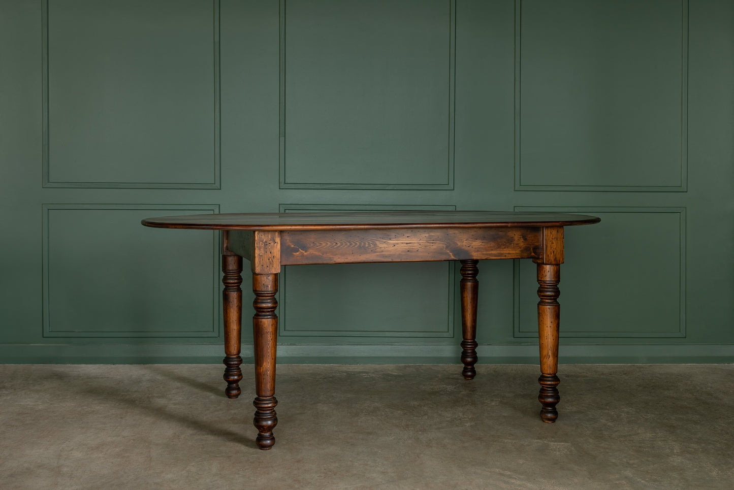 Mesa de Comedor Colón punta redondeada