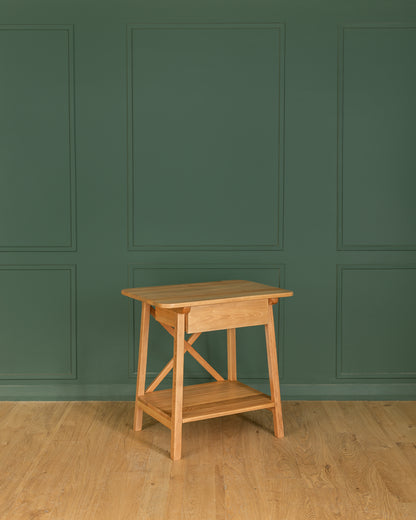 Velador Greene con repisa