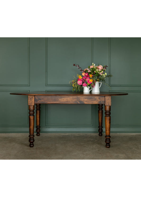 Mesa de Comedor Colón punta redondeada