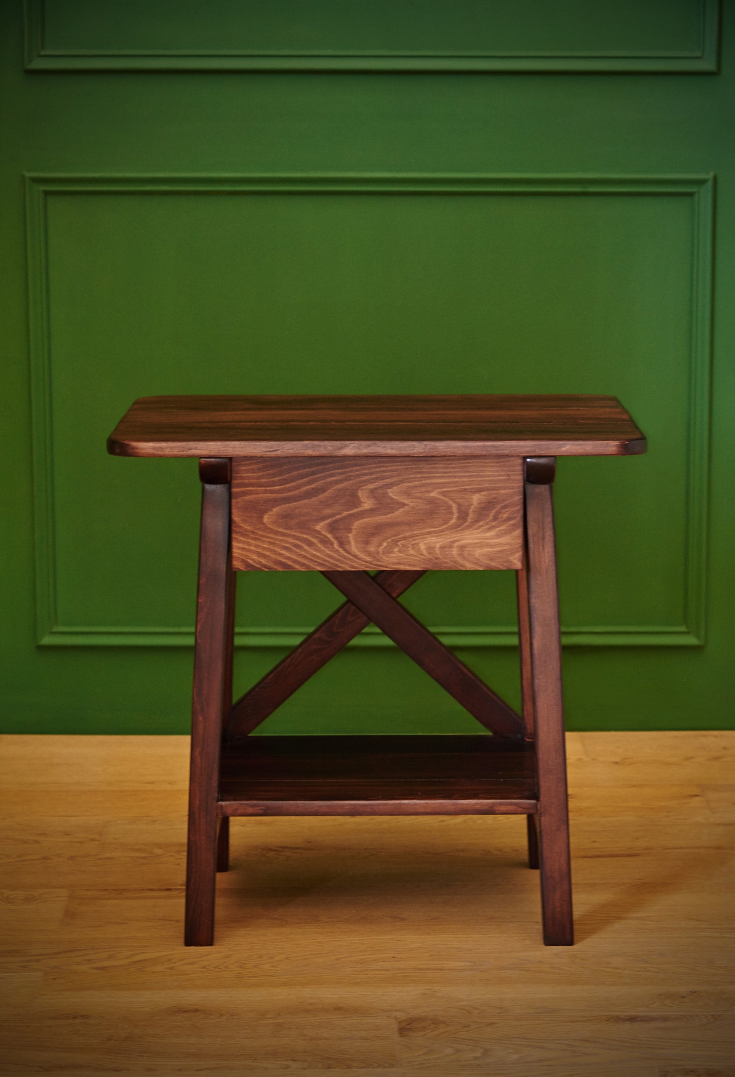 Velador Greene con bandeja