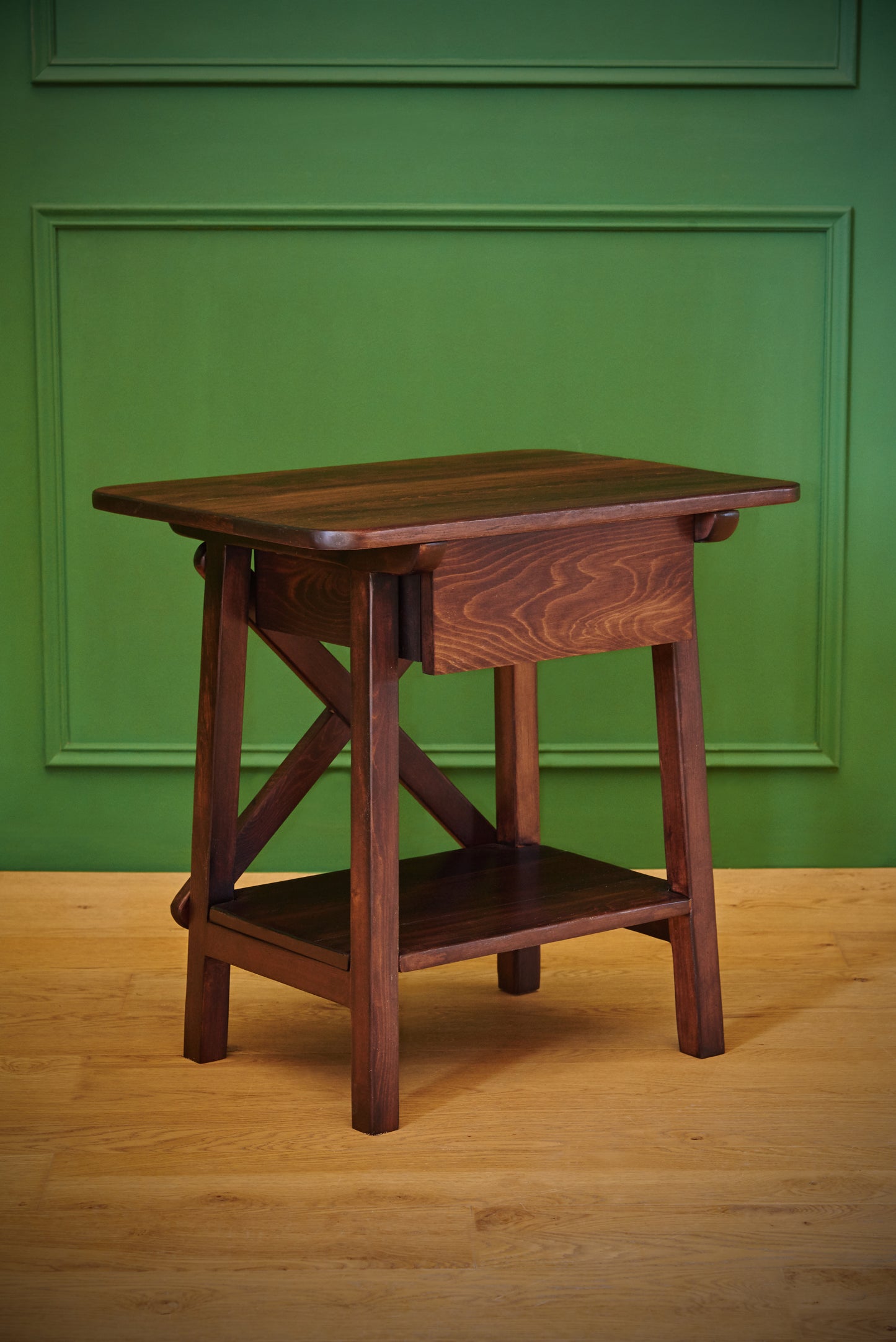 Velador Greene con bandeja