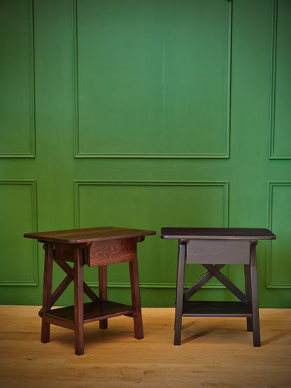 Velador Greene con bandeja