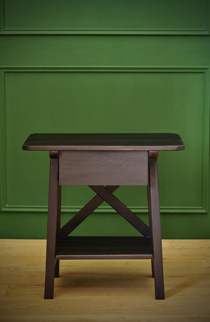 Velador Greene con bandeja